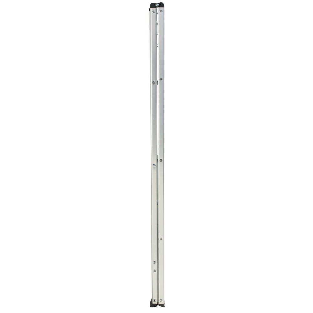 AmeriHome Ultra Slim Aluminum Three Step Folding Utility Step Ladder