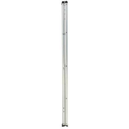 AmeriHome Ultra Slim Aluminum Three Step Folding Utility Step Ladder