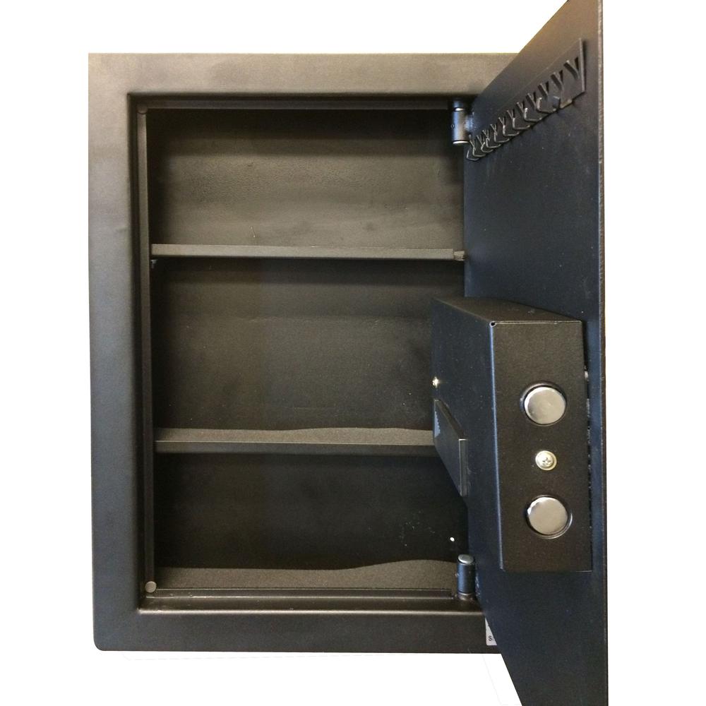 Sportsman Series Wall Safe with Electronic Lock - Black