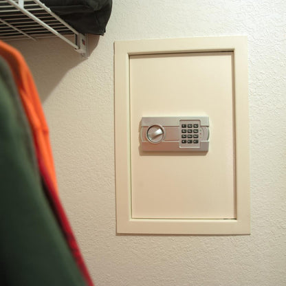 Sportsman Series Wall Safe with Electronic Lock - Beige