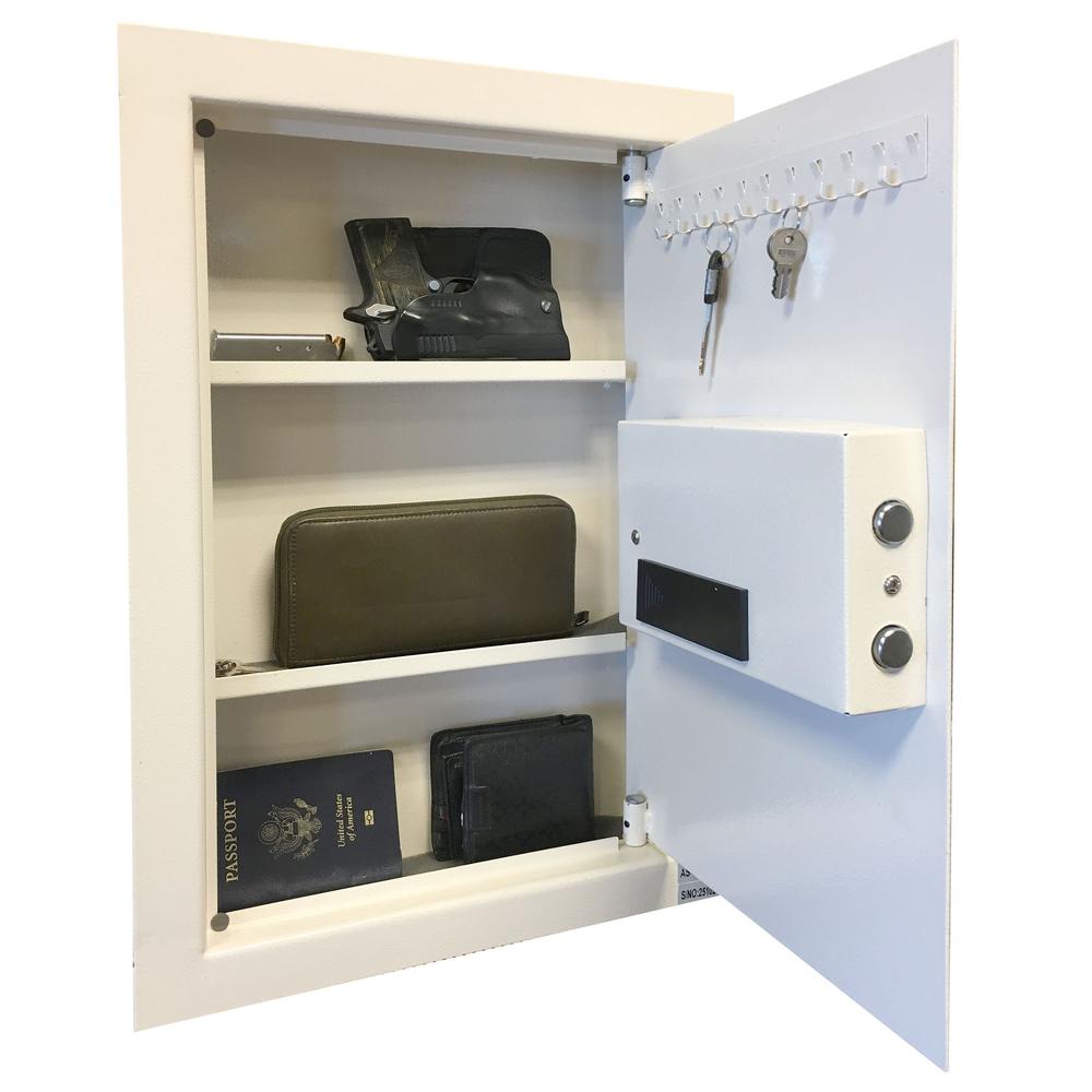 Sportsman Series Wall Safe with Electronic Lock - Beige