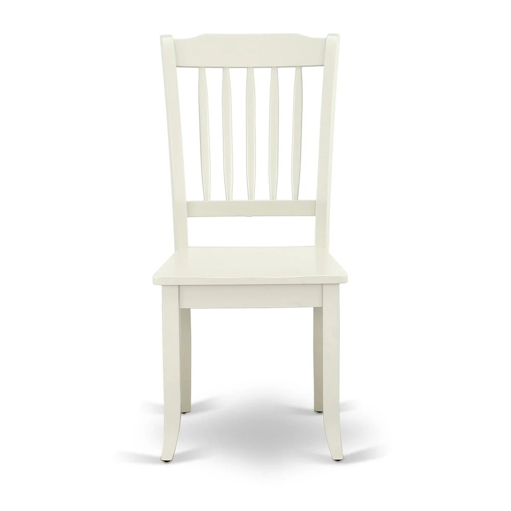 Dining Chair Linen White, DAC-LWH-W