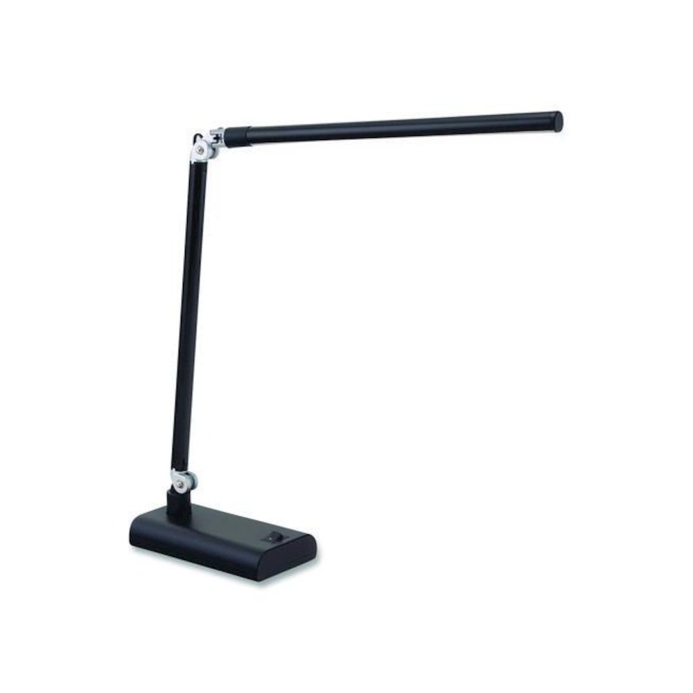 LED Desk Lamp, 7w x 3.5d x 14.5h, Black