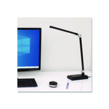 LED Desk Lamp, 7w x 3.5d x 14.5h, Black