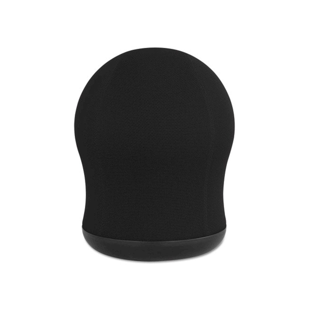 Zenergy Swivel Ball Chair, Backless, Supports Up to 250 lb., Black