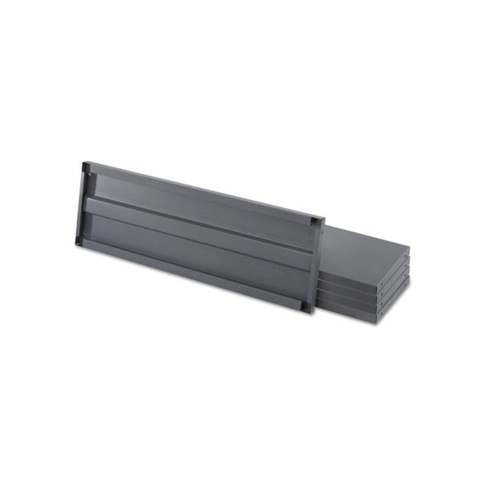 Commercial Steel Shelving Unit, Five-Shelf, 36w x 18d x 75h, Dark Gray