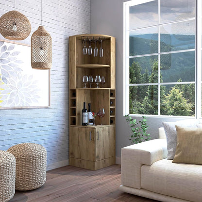 Syrah Bar Cabinet Macadamia MDF