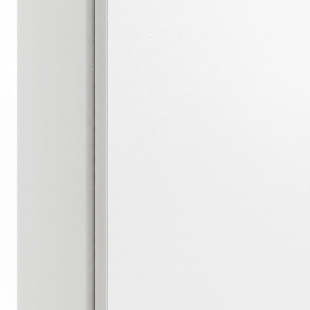 FurniFact Wall-Mounted Over-the-Toilet Storage Cabinet with Doors, White