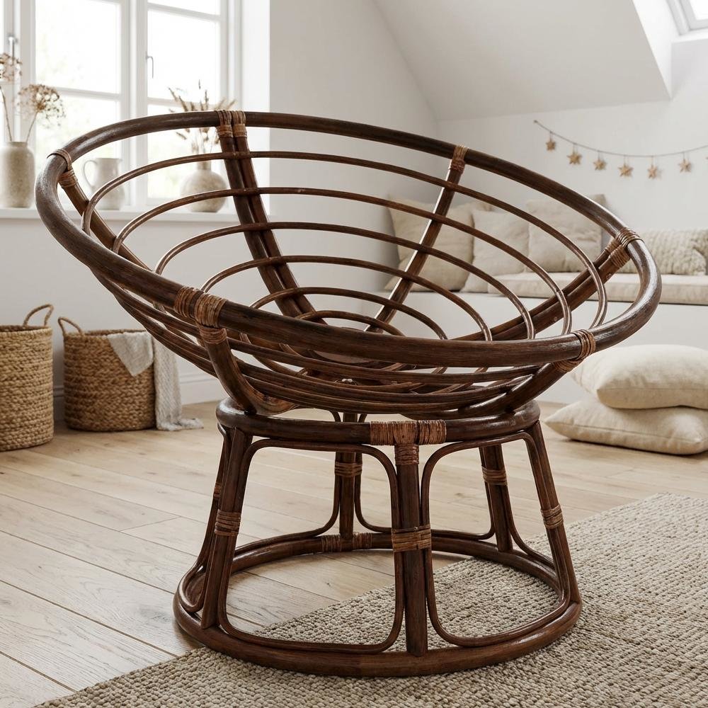 42-inch Rattan Papasan Chair Frame Only