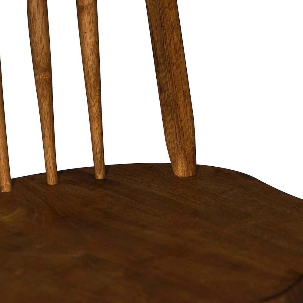 Hearthstone Ridge Windsor Back Side Chair in Tobacco