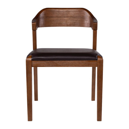 Rasmus 5pc Dining Set - Chestnut Wire-Brush Finish