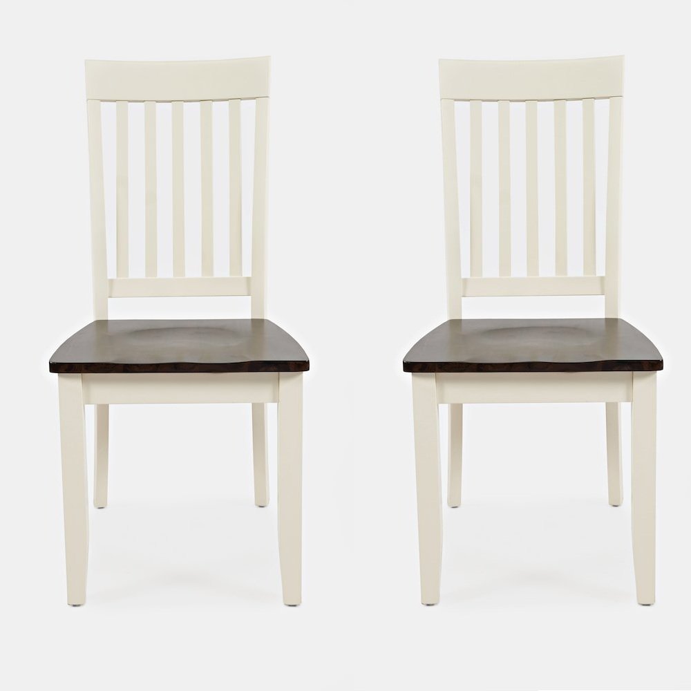 Decatur Lane Farmhouse Solid Wood Dining Chair (Set of 2)