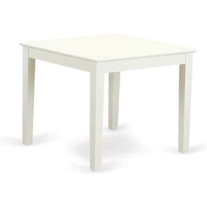Oxford  Square  Dining  Table  -  Linen  White