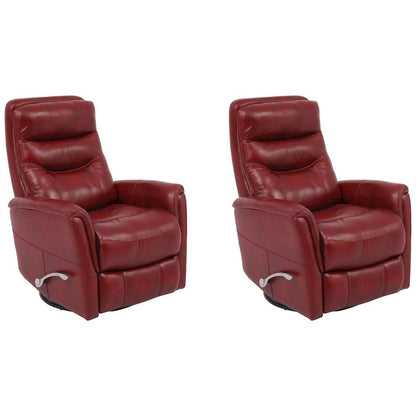 Rouge Recliner Nursery Glider Set – Elegant Boucle Chairs for Comfort