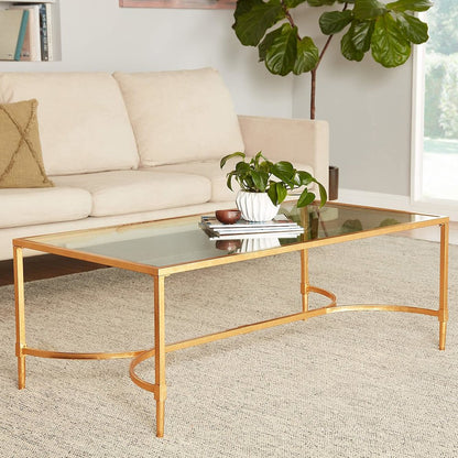 Safavieh Home Collection Antwan Gold Coffee Table