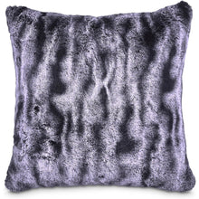 Solo 20" Faux-Fur Throw Pillow, Set of 2 - Marine Navy