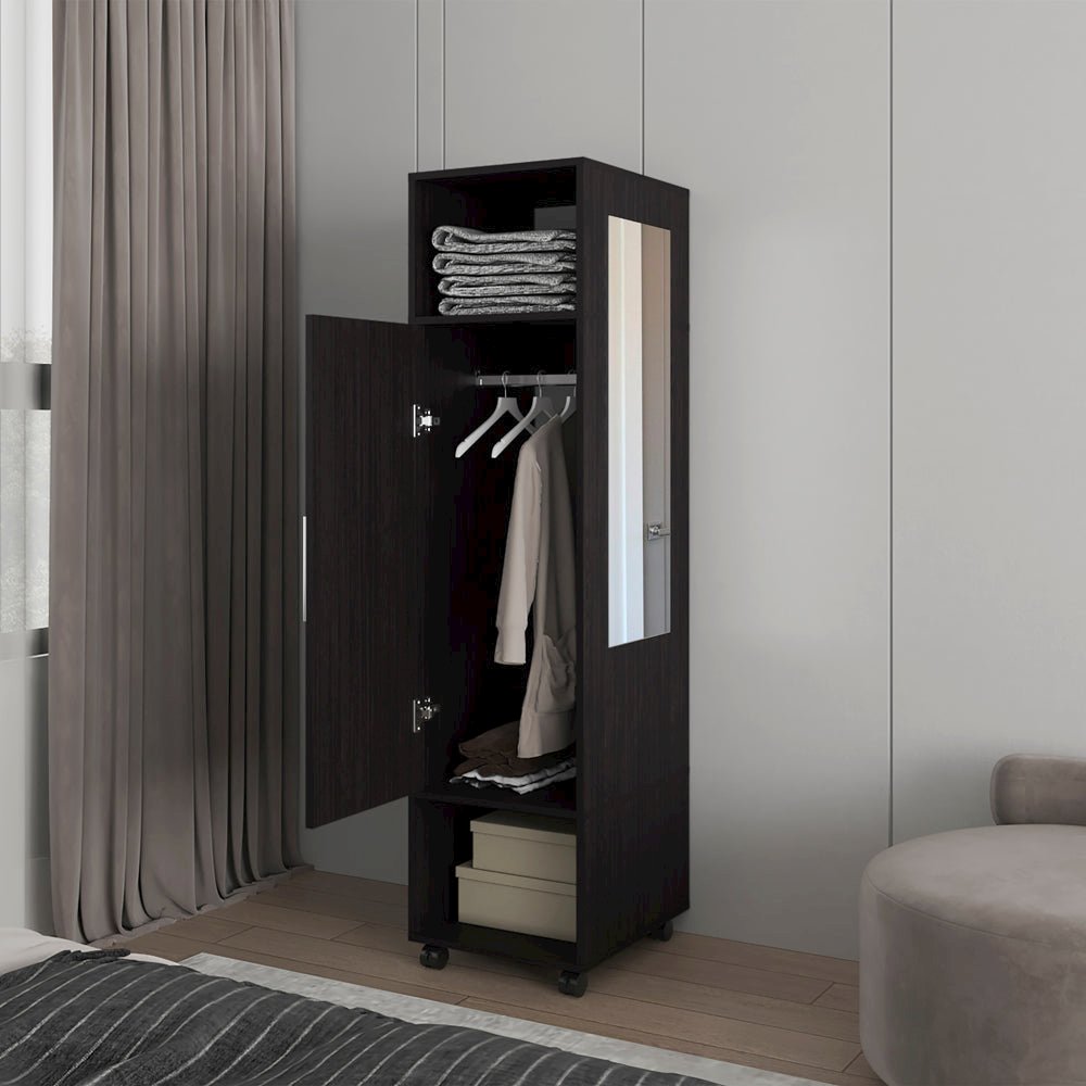 Wardrobe Boston, Bedroom, Black