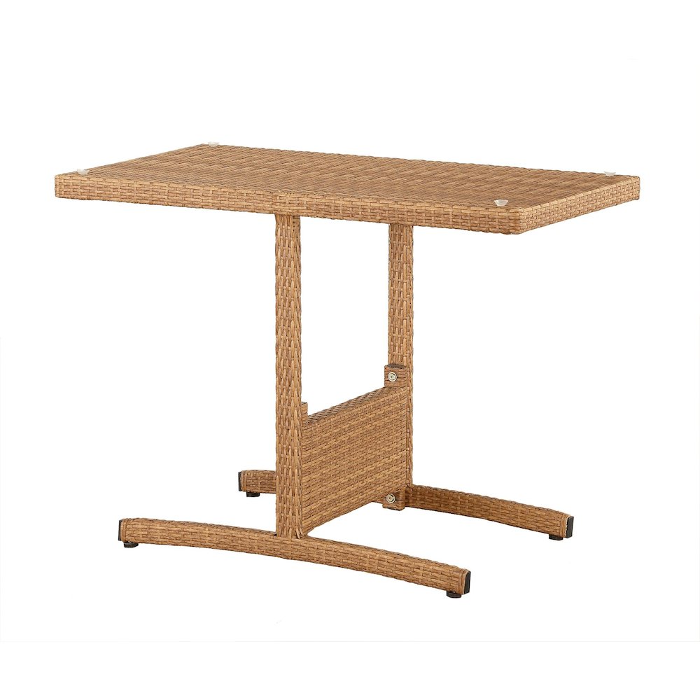 Honeymoon Outdoor Dining Set- Gold Oak