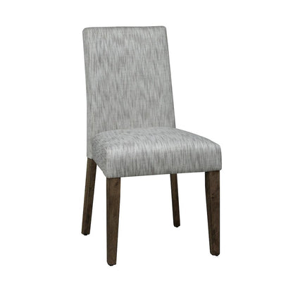 Horizons Upholstered Side Chair (RTA)-Set of 2 in Rustic Caramel