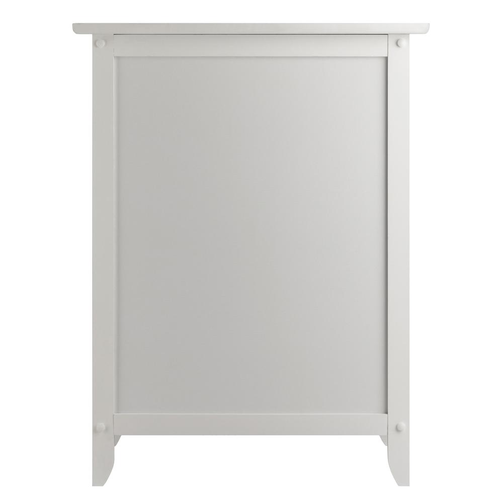 Eugene Accent Table White