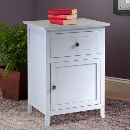 Eugene Accent Table White