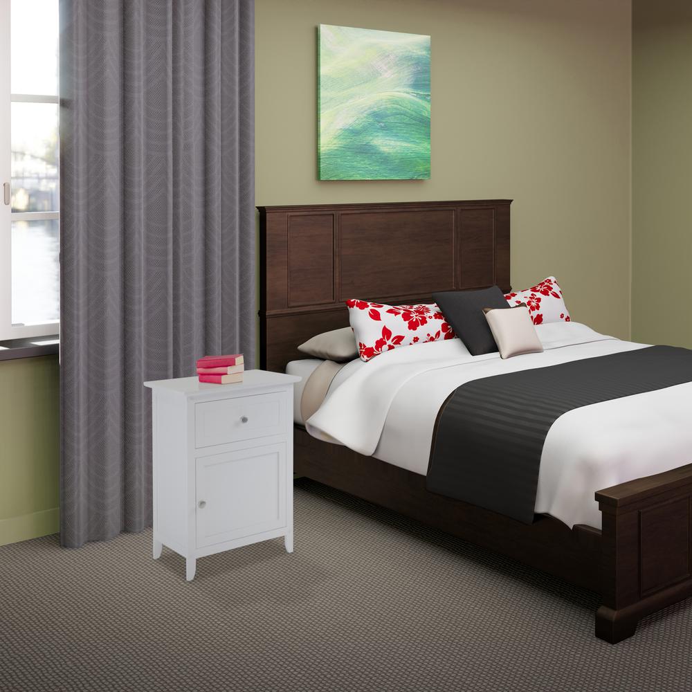Eugene Accent Table White