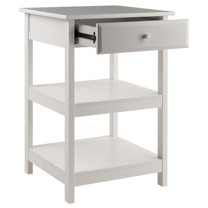 Delta Home Office Printer Stand, White