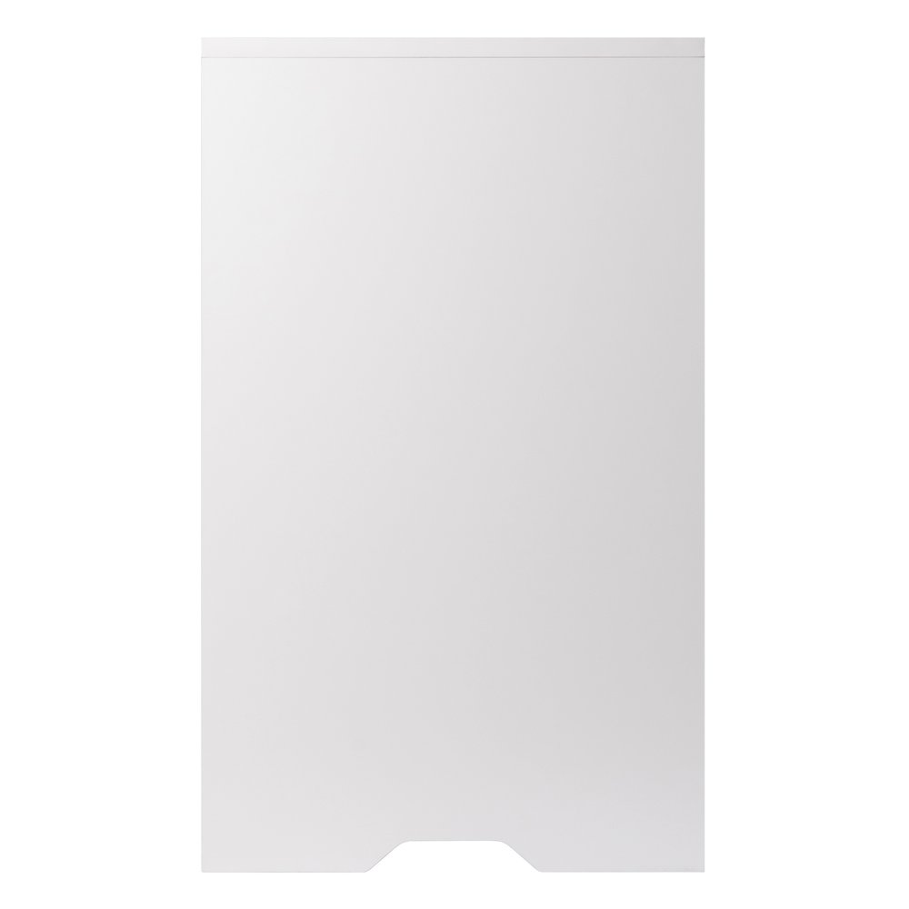 Nova Open Shelf Storage Cabinet, White