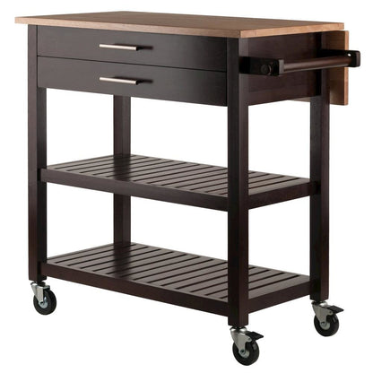 Kitchen Island on Wheels – Rolling Kitchen Island Cart with Ample Storage