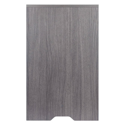 Nova Open Shelf Storage Cabinet, Charcoal