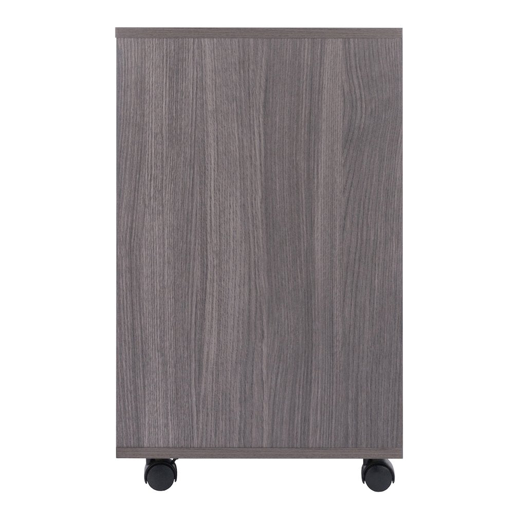 Halifax 5-Drawer Mobile Cabinet, Charcoal