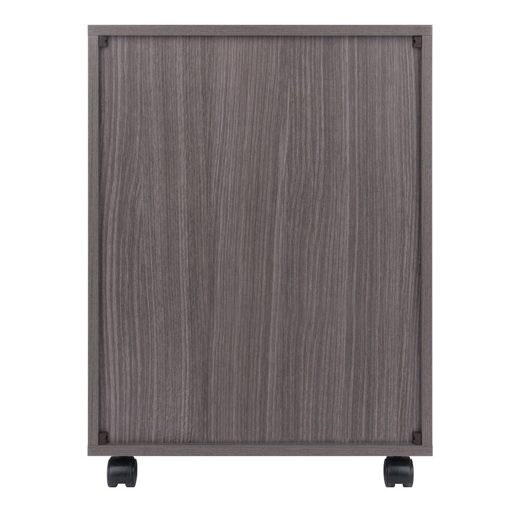 Halifax 5-Drawer Mobile Cabinet, Charcoal