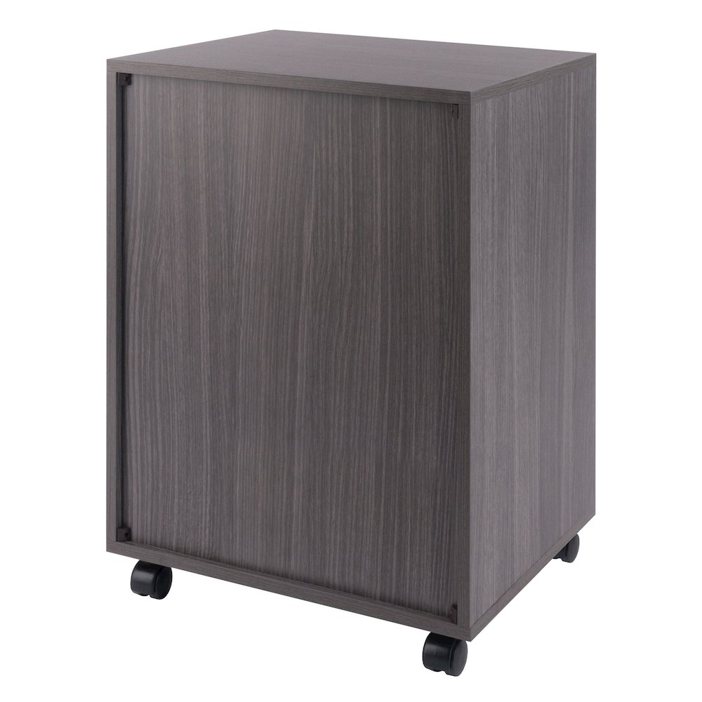 Halifax 5-Drawer Mobile Cabinet, Charcoal