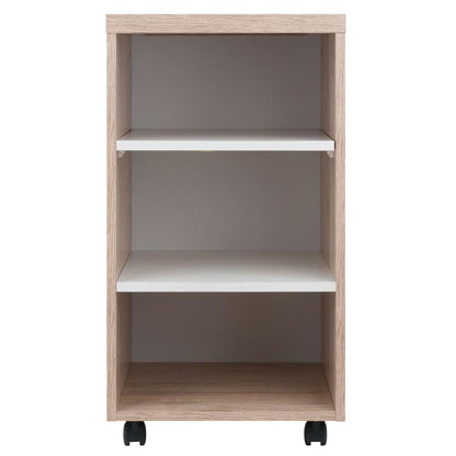 Kenner Open Storage Mobile Cabinet, Two-Tone