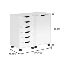 White 3-Piece Composite Wood Storage Cabinet Set Closet Office