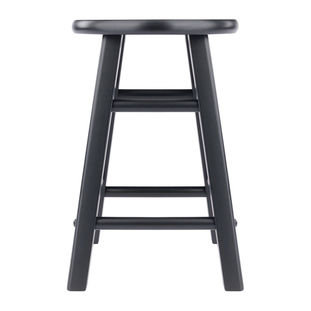 Element 2-Pc Dining Stool Set, Black