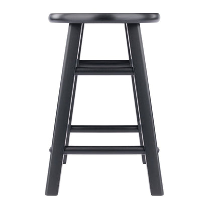 Element 2-Pc Dining Stool Set, Black