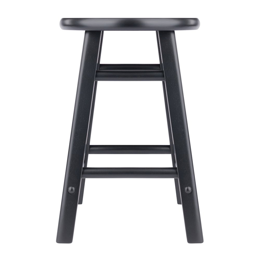 Element 2-Pc Dining Stool Set, Black