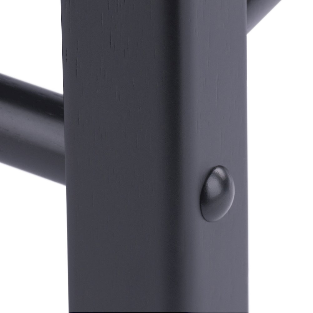 Element 2-Pc Dining Stool Set, Black