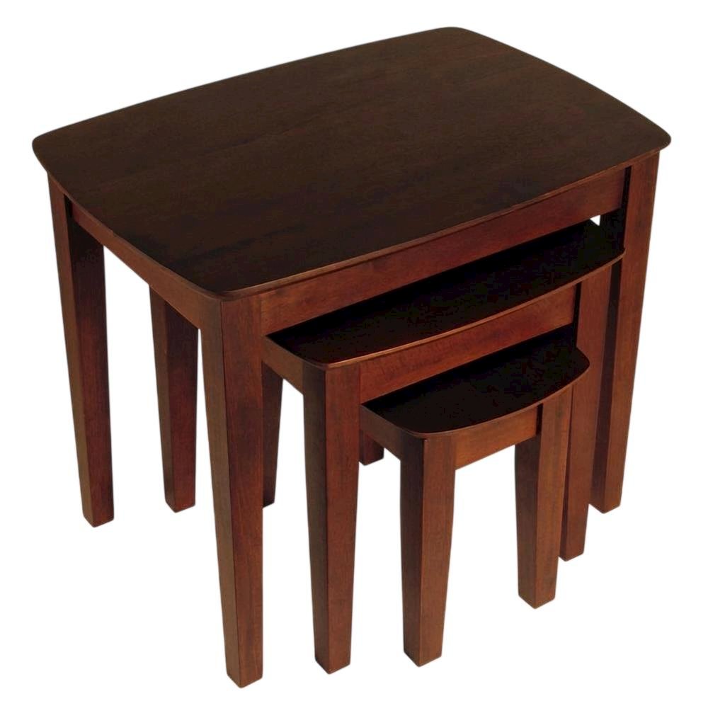 Natural, Nesting Table Set of 3, Nesting Set, Quality Build