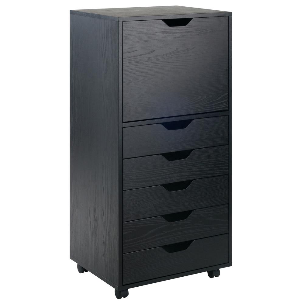 Halifax Cabinet Black Finish