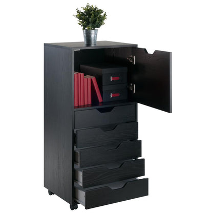 Halifax Cabinet Black Finish