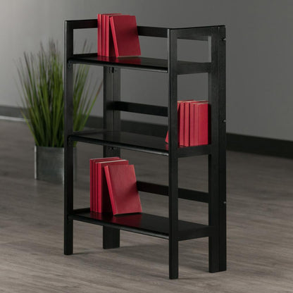 Terry Folding Bookcase Black