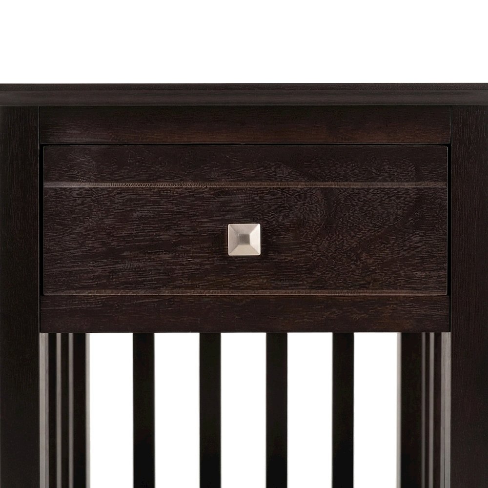 Solid and Composite Wood Small End Table, Night Stand Side Table, Coffee