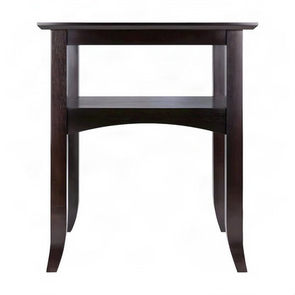 Solid and Composite Wood Small End Table, Side and Nightstand, Coffee
