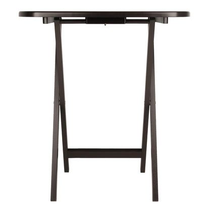 Cade 2-Pc Set Oversize Oblong Snack Table Coffe Finish
