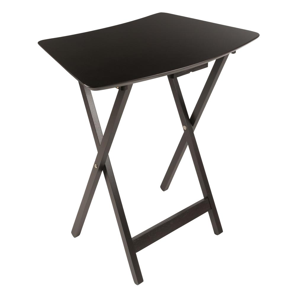 Anila 5-Pc Set Fan Shape Snack Table Coffee Finish