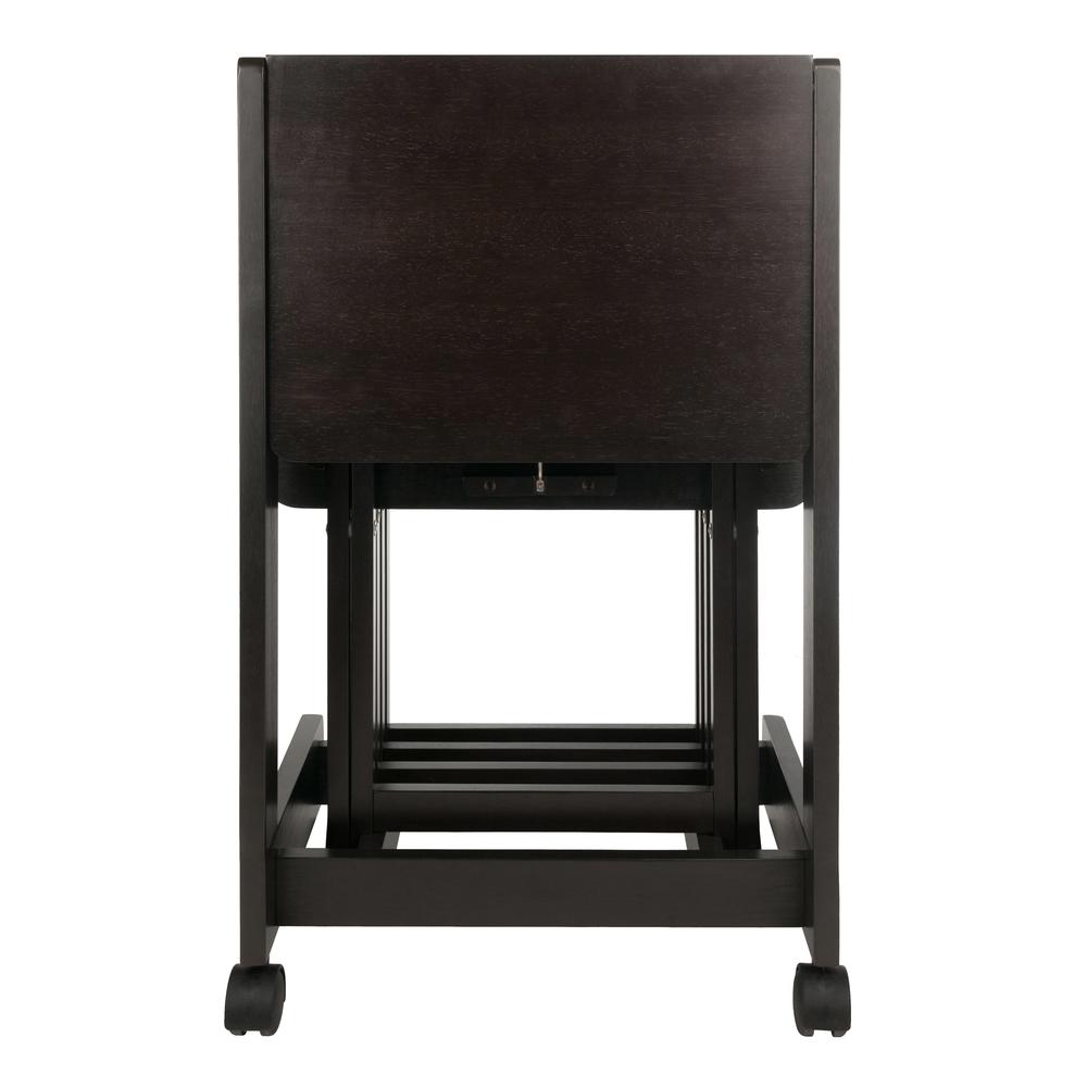 Brienda 5-PC Set Flip Top Snack Table Coffee Finish