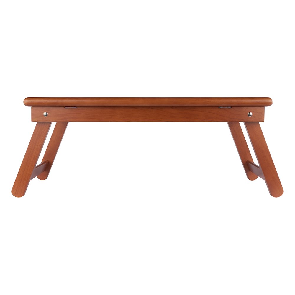 Arlo Breakfast Tray with Flip Top, Teak