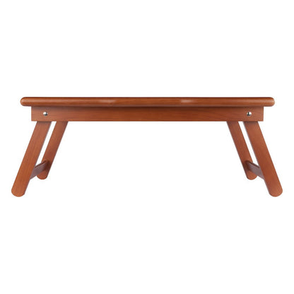 Arlo Breakfast Tray with Flip Top, Teak
